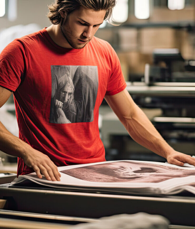 Förstärk ditt varumärke med egentryckta T-shirts!
