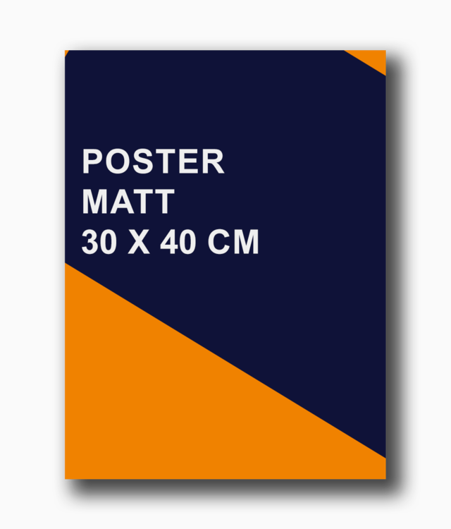Poster Matt 30x40 cm