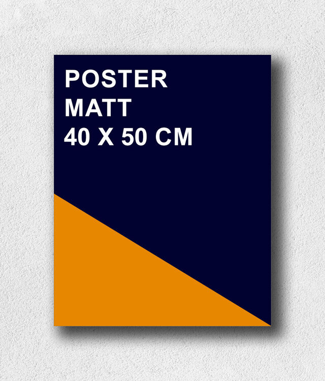 Poster Matt 40x50 cm