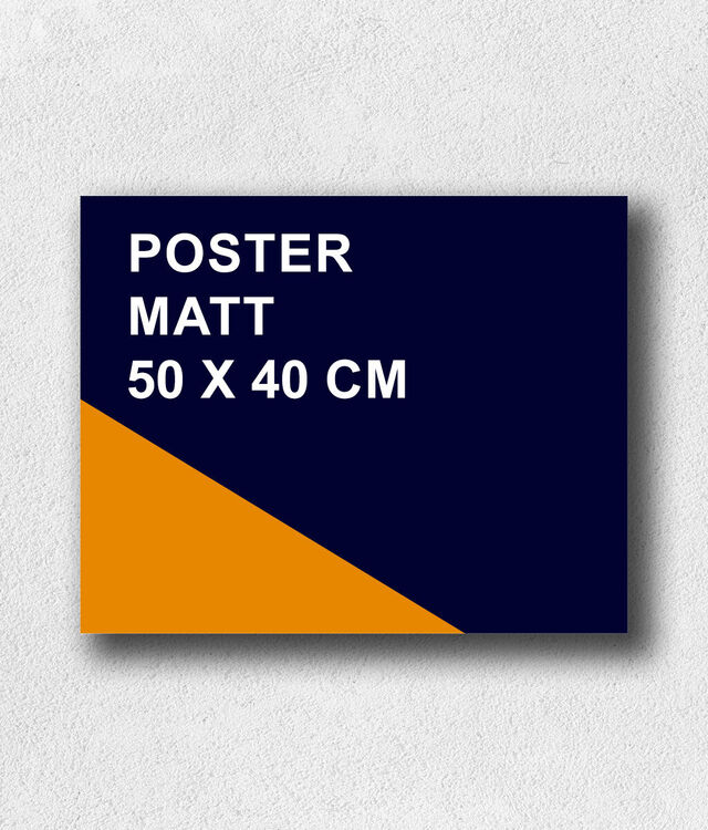Poster Matt 50x40 cm