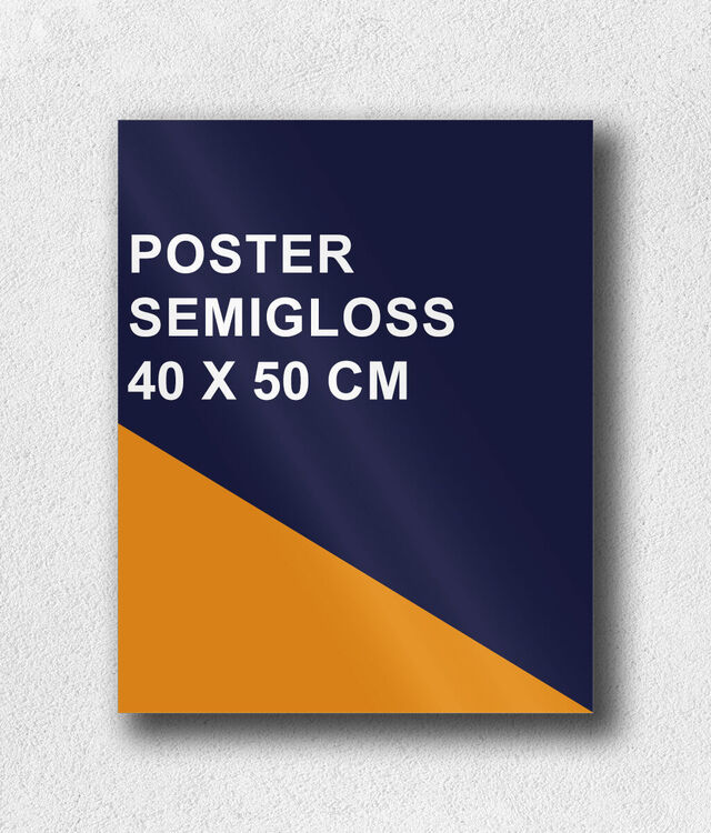 Poster Semigloss 40x50 cm