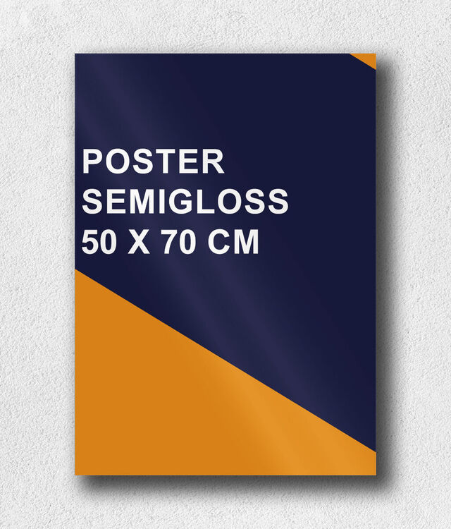 Poster Semigloss 50x70 cm