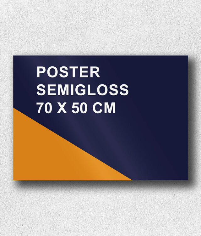 Poster Semigloss 70x50 cm